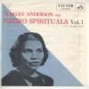 ţţХ쥳 7inchۡڥޡۥޥꥢ󡦥(Marian Anderson)/ν 裱(Negro spirituals Vol.1)